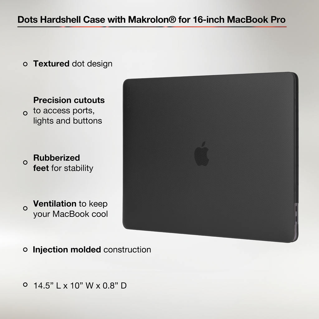 Incase Dots Hardshell with Makrolon® for MacBook Pro 16"