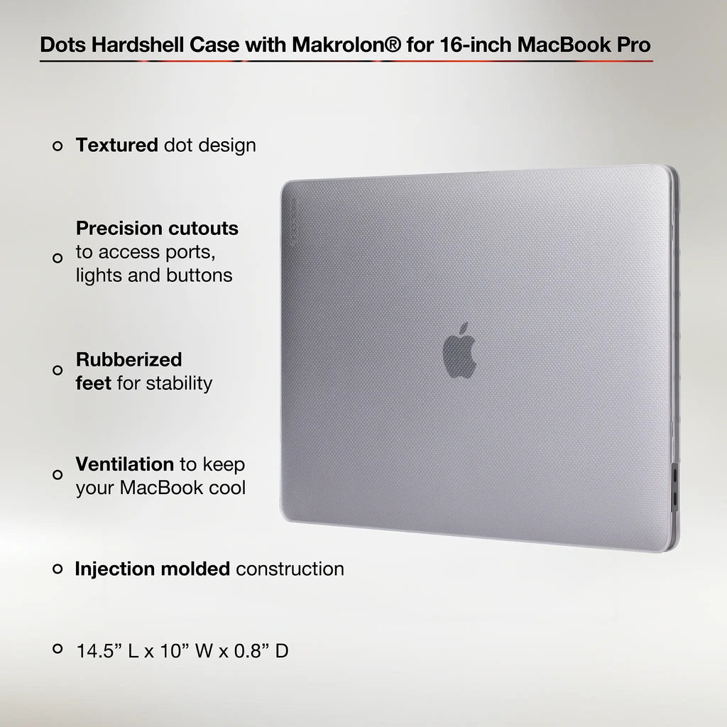 Incase Dots Hardshell with Makrolon® for MacBook Pro 16"