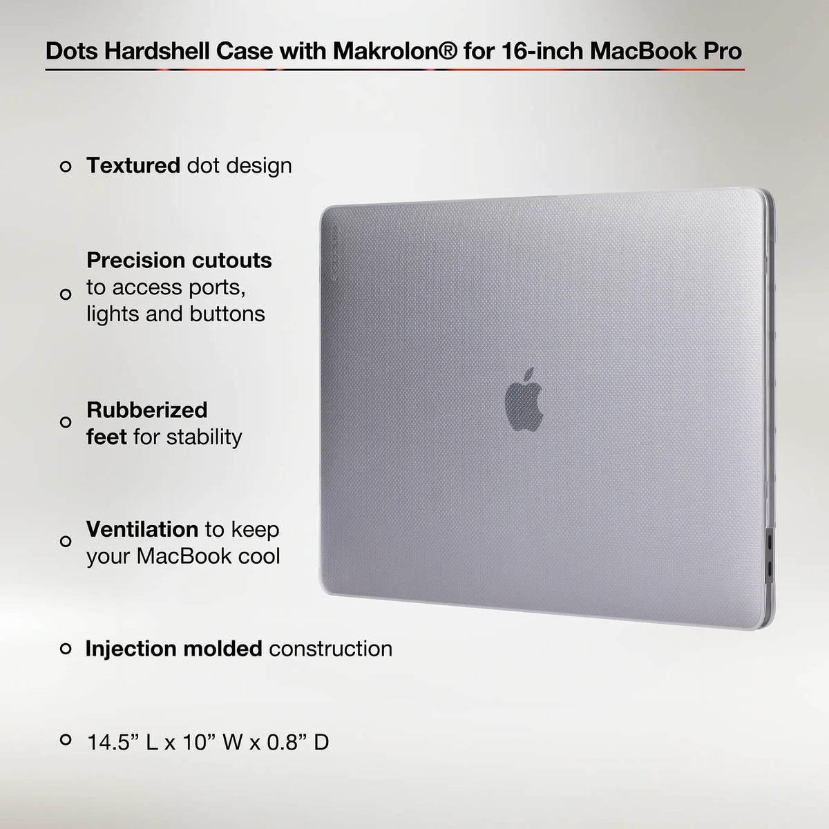 Incase Dots Hardshell with Makrolon® for MacBook Pro 16"