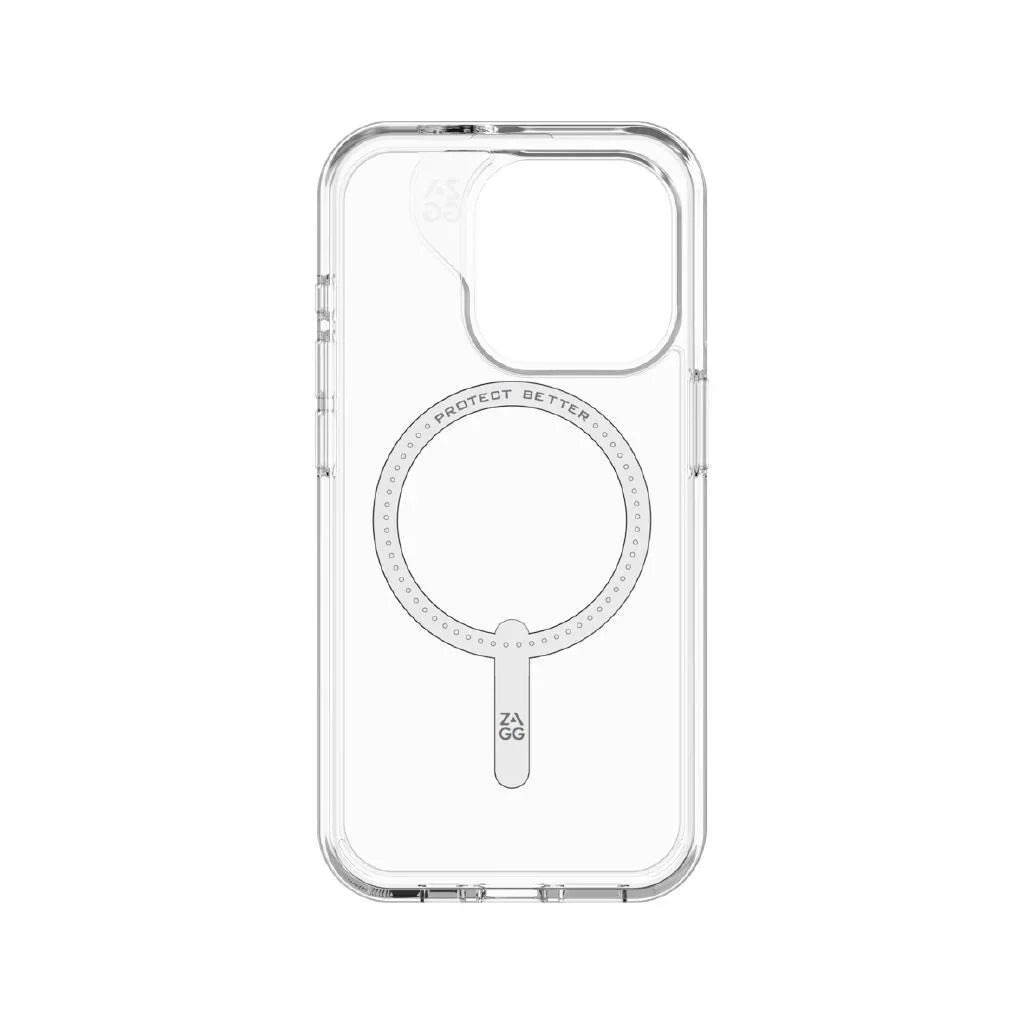Zagg Crystal Palace Snap iPhone 15 Pro Case - Clear
