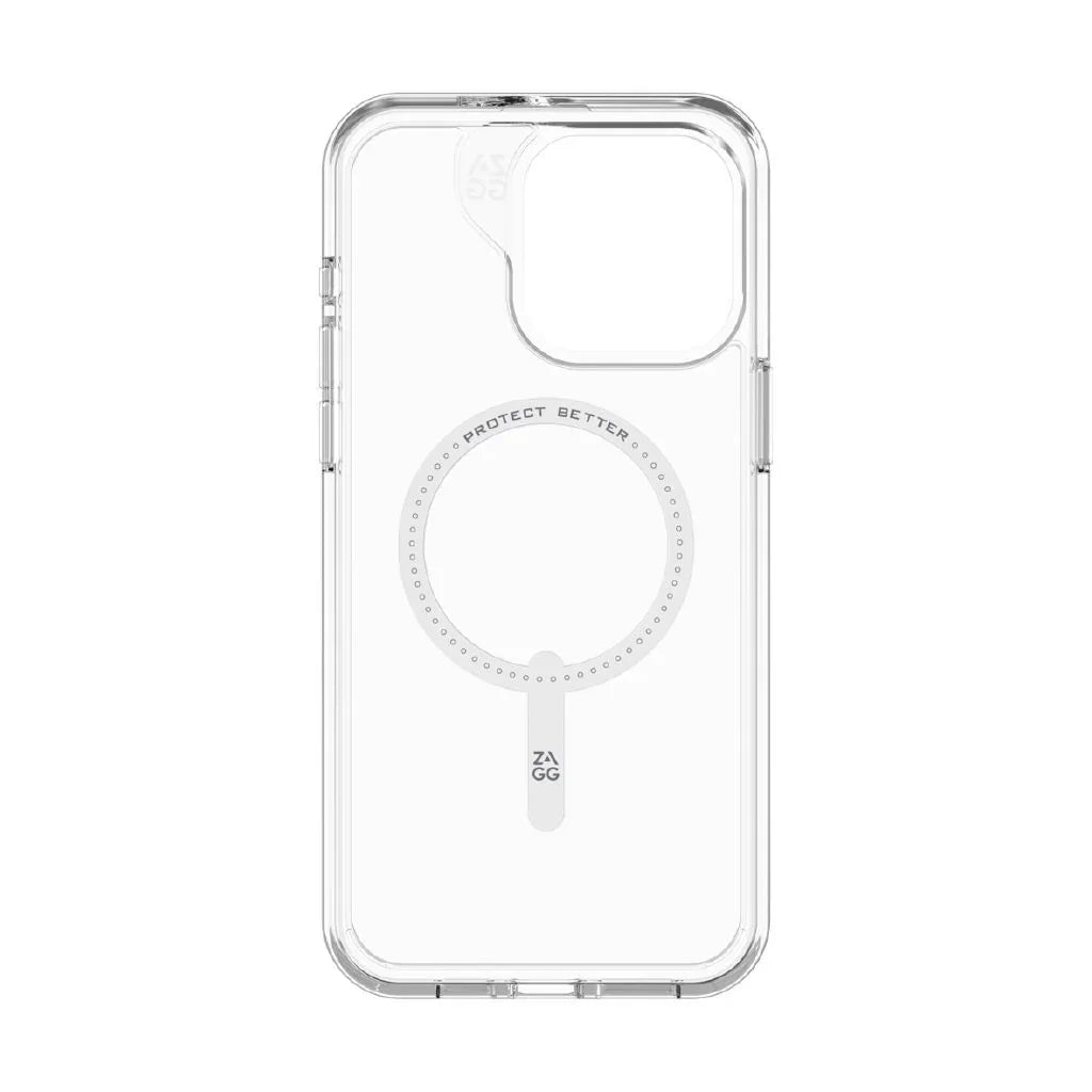 Zagg Crystal Palace Snap iPhone 15 Pro Max Case - Clear