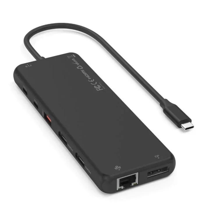 Satechi 13-in-1 USB-C Triple Display Multiport Adapter (Black)