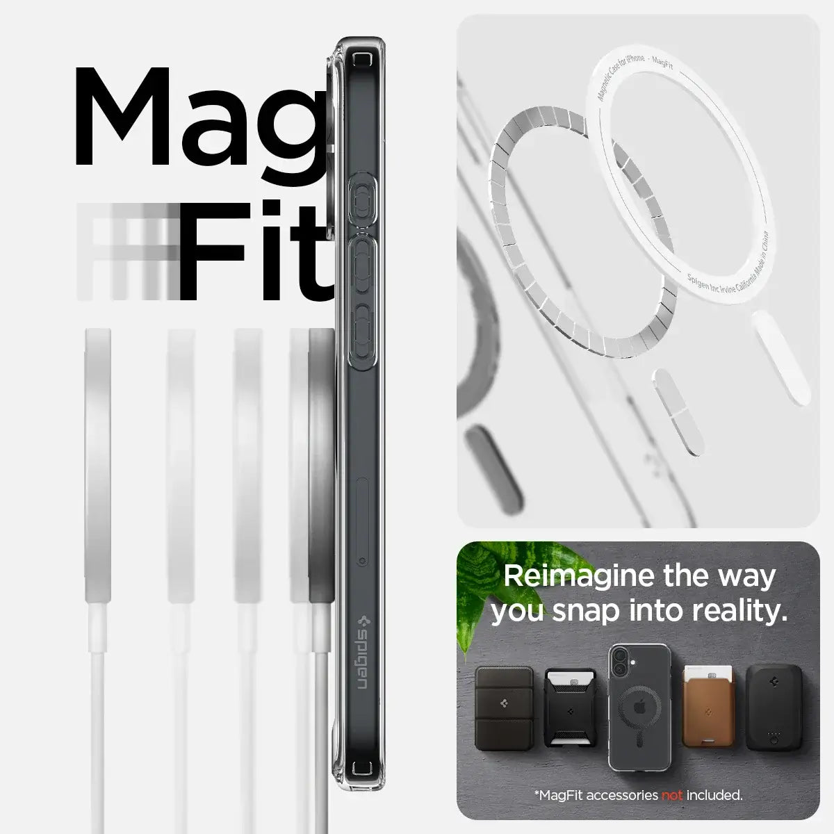 Spigen Case Ultra Hybrid MagFit iPhone 16 / 16 Plus