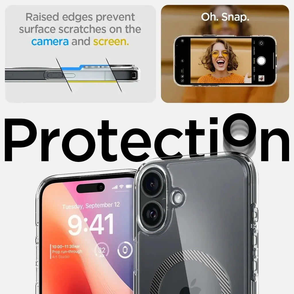 Spigen Case Ultra Hybrid MagFit iPhone 16 / 16 Plus