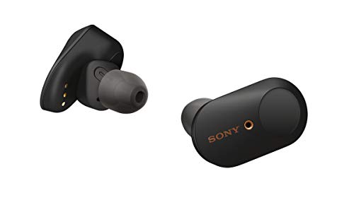 Sony WF-1000XM3/B Bluetooth Noise-Canceling (WF1000XM3) (Black)
