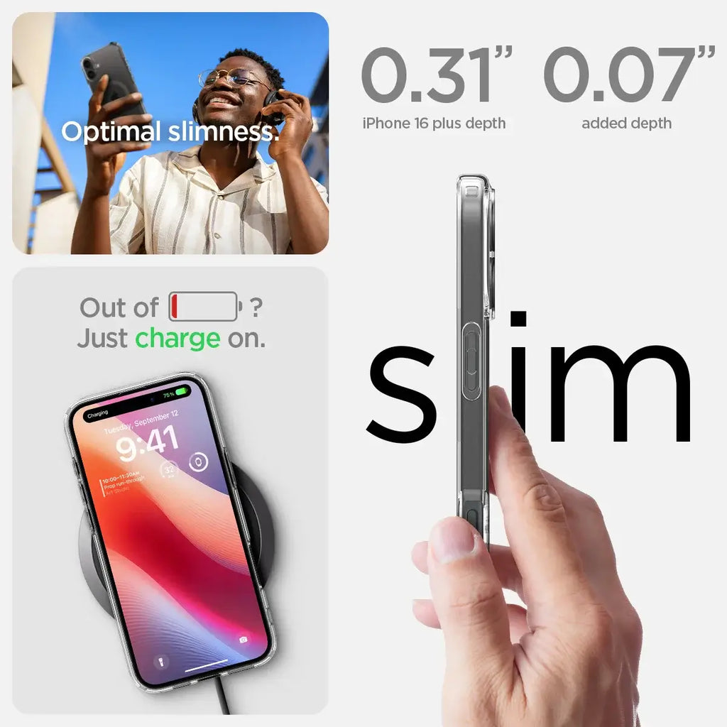 Spigen Case Ultra Hybrid MagFit iPhone 16 / 16 Plus