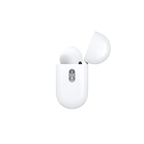 Apple - AirPods Pro (2nd generation) with MagSafe Case (USB?C) - White - MTJV3AM/A
